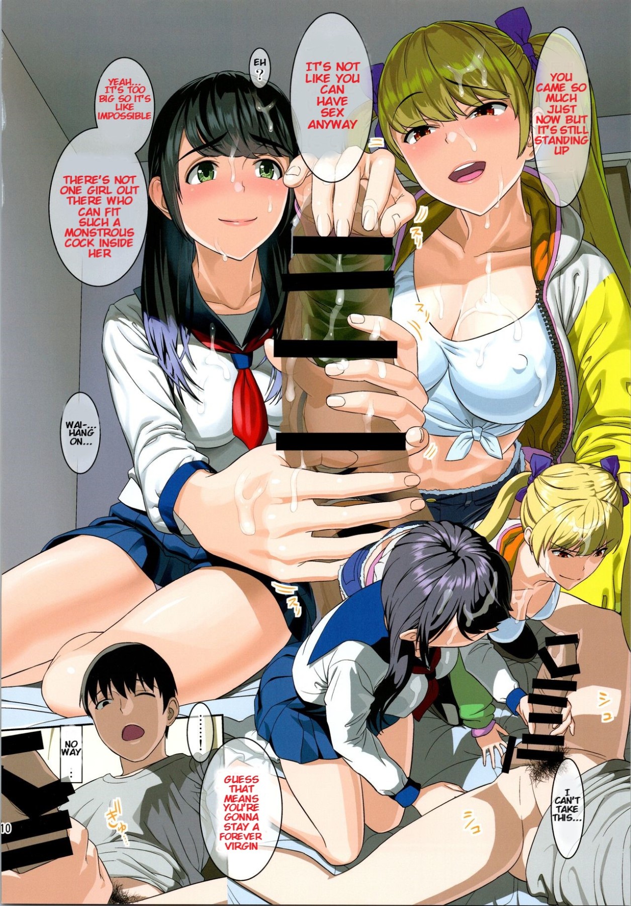 Hentai Manga Comic-I Can Hear The Sound Of Girls Getting Fucked In The Room Next Door-Read-9